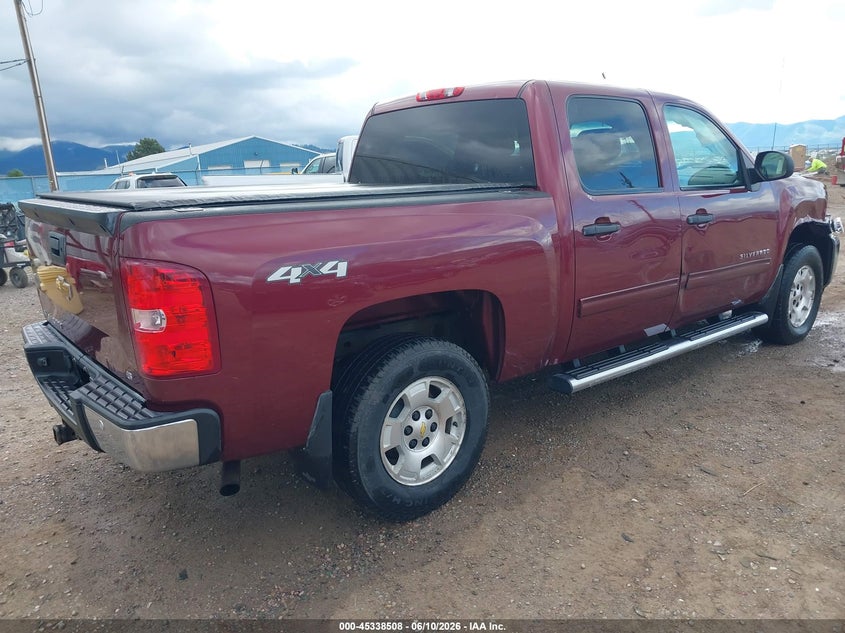 2013 Chevrolet Silverado VIN 3GCPKSE78DG360614 IAAI salvage auction — RIGHT SIDE, Salvage (Montana), sold $3,225 on 2026-07-22 (photo 4)
