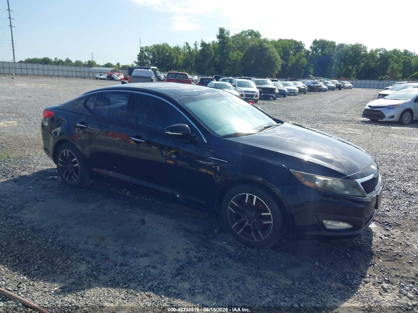 2013 Kia Optima VIN 5XXGN4A73DG176483 IAAI salvage auction — RIGHT SIDE, Repossession Paperwork (Georgia), sold $25 on 2026-07-06 (photo 1)