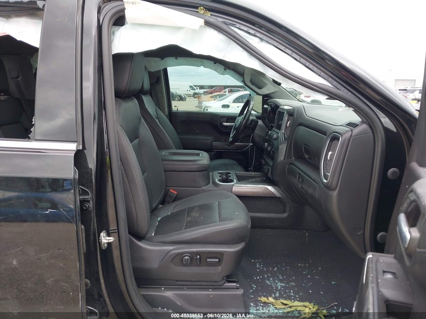 2021 Chevrolet Silverado VIN 3GCUYGEL4MG249697 IAAI salvage auction — LEFT FRONT, Salvage Title, sold $11,625 on 2026-07-29 (photo 5)