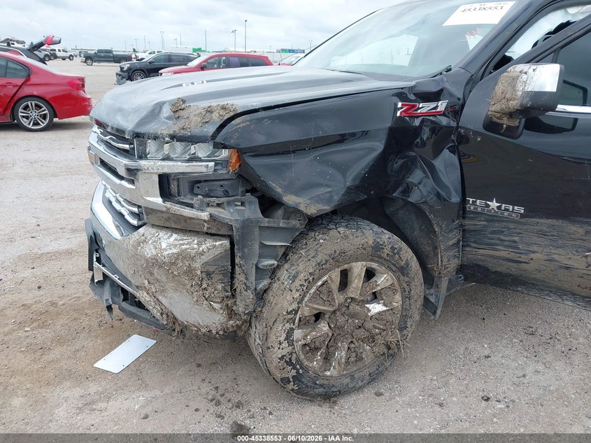 2021 Chevrolet Silverado VIN 3GCUYGEL4MG249697 IAAI salvage auction — LEFT FRONT, Salvage Title, sold $11,625 on 2026-07-29 (photo 6)