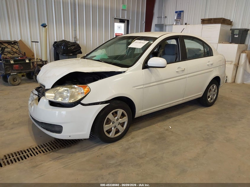 2010 Hyundai Accent VIN KMHCN4AC2AU424509 IAAI salvage auction — UNKNOWN, Salvage (Utah), sold $100 on 2026-07-13 (photo 2)