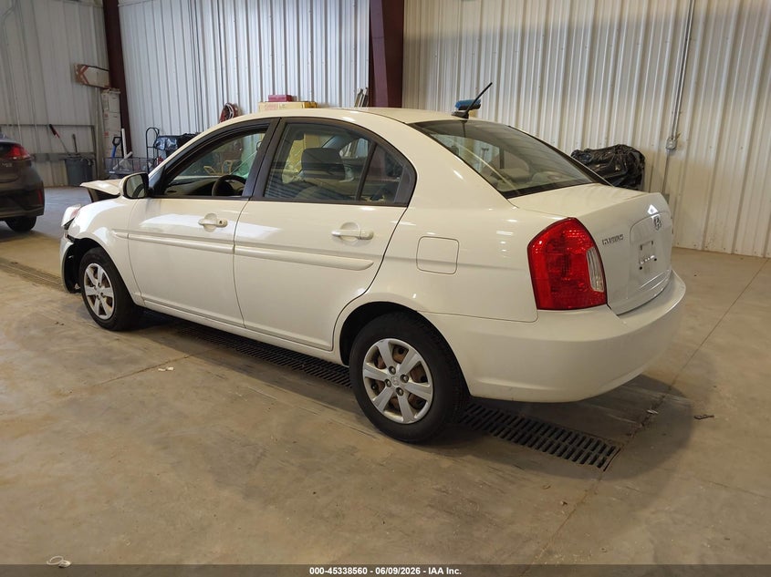 2010 Hyundai Accent VIN KMHCN4AC2AU424509 IAAI salvage auction — UNKNOWN, Salvage (Utah), sold $100 on 2026-07-13 (photo 3)