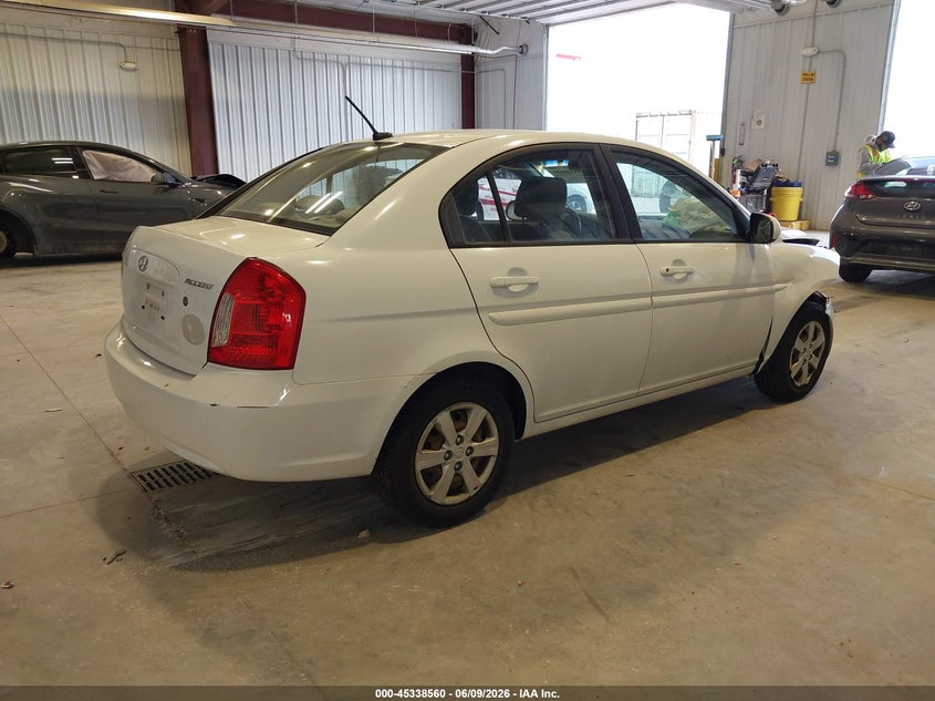 2010 Hyundai Accent VIN KMHCN4AC2AU424509 IAAI salvage auction — UNKNOWN, Salvage (Utah), sold $100 on 2026-07-13 (photo 4)