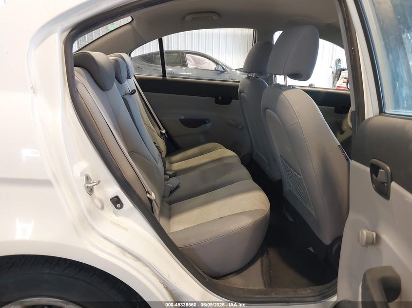 2010 Hyundai Accent VIN KMHCN4AC2AU424509 IAAI salvage auction — UNKNOWN, Salvage (Utah), sold $100 on 2026-07-13 (photo 8)
