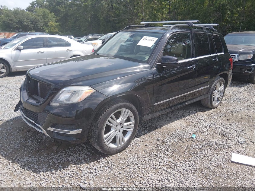 2014 Mercedes-benz Glk-klasse VIN WDCGG5HB6EG231944 IAAI salvage auction — FRONT END, Salvage Title, sold $1,000 on 2026-08-13 (photo 2)