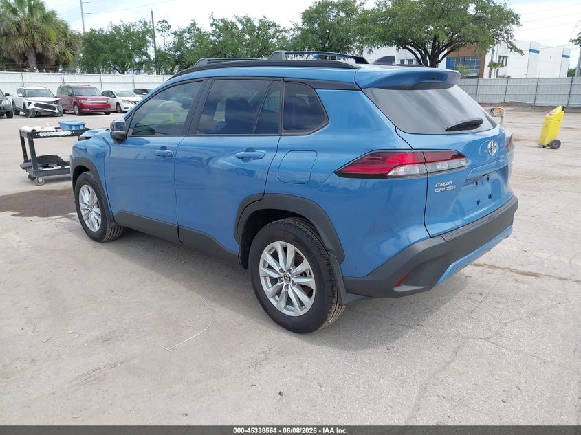 2026 Toyota Corolla cross VIN 7MUCAAAGXTV158445 IAAI salvage auction — FRONT END, Clear (Texas), sold $9,300 on 2026-07-08 (photo 3)
