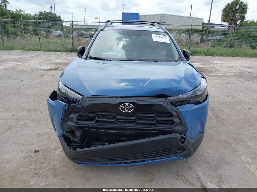 2026 Toyota Corolla cross VIN 7MUCAAAGXTV158445 IAAI salvage auction — FRONT END, Clear (Texas), sold $9,300 on 2026-07-08 (photo 6)