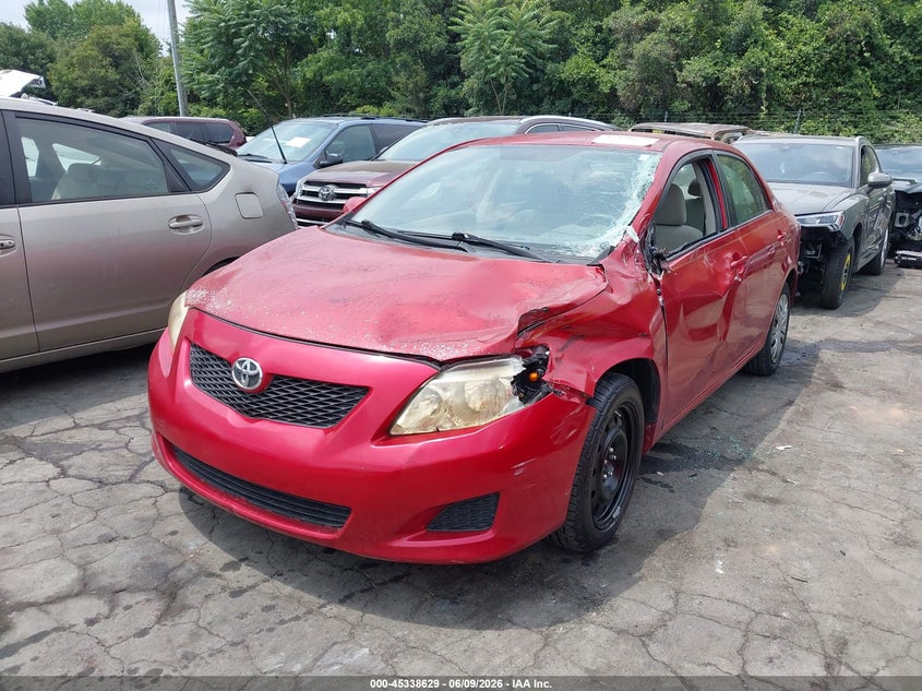 2009 Toyota Corolla VIN JTDBL40E89J047237 IAAI salvage auction — SIDE, Salvage (North Carolina), sold $1,600 on 2026-07-10 (photo 2)