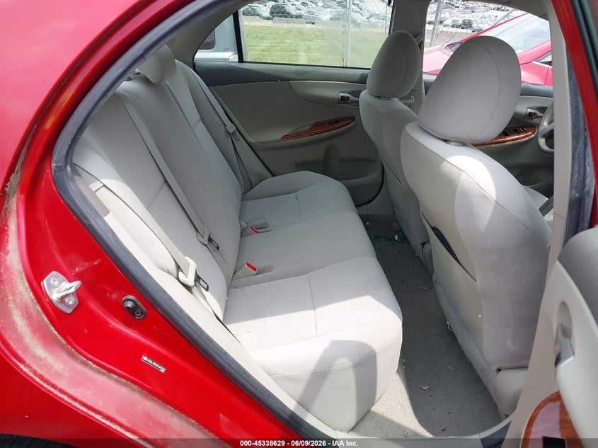 2009 Toyota Corolla VIN JTDBL40E89J047237 IAAI salvage auction — SIDE, Salvage (North Carolina), sold $1,600 on 2026-07-10 (photo 8)