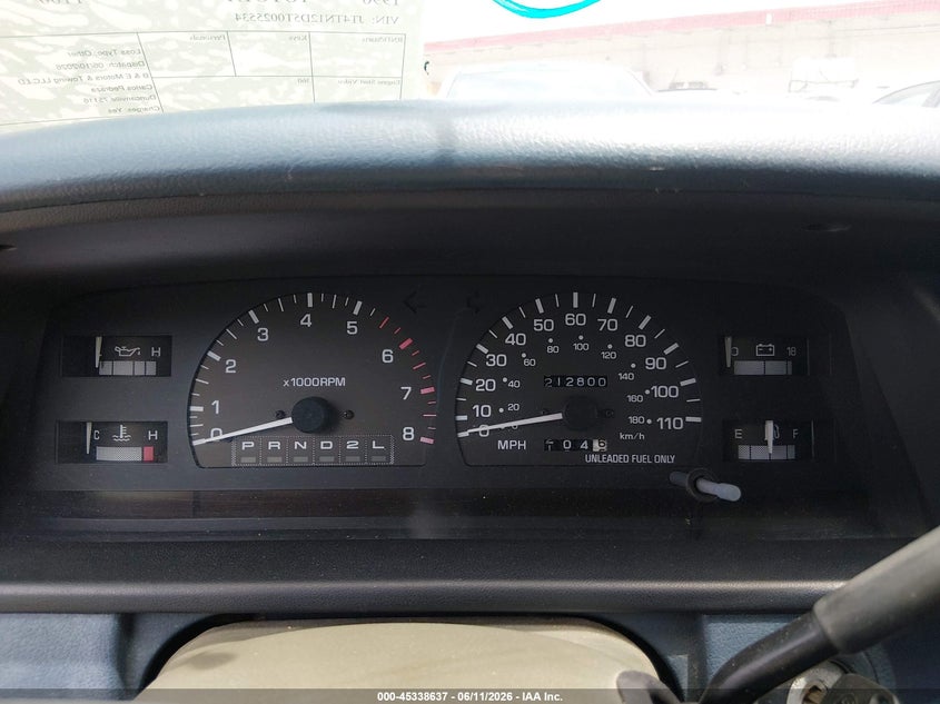 1996 Toyota T100 VIN JT4TN12D5T0025534 IAAI salvage auction — NORMAL WEAR, Original (Texas), sold $2,175 on 2026-07-06 (photo 7)