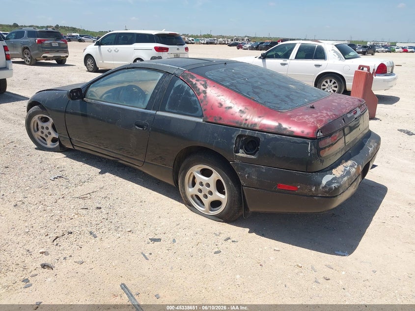 1990 Nissan 300zx VIN JN1RZ26A7LX007308 IAAI salvage auction — ENGINE DAMAGE, Original (Texas), sold $1,000 on 2026-07-09 (photo 3)