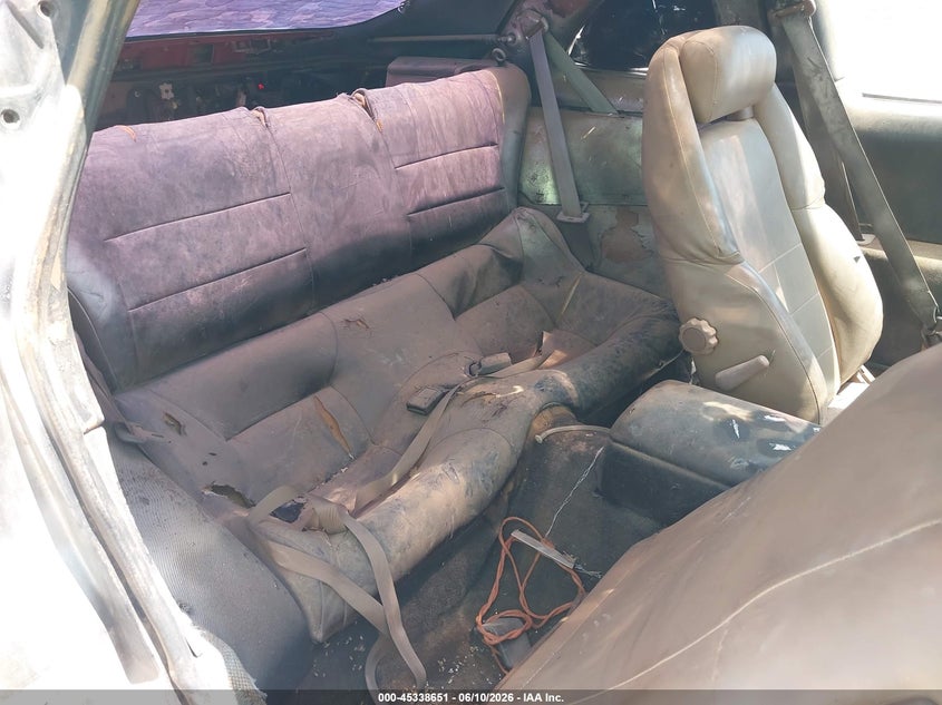 1990 Nissan 300zx VIN JN1RZ26A7LX007308 IAAI salvage auction — ENGINE DAMAGE, Original (Texas), sold $1,000 on 2026-07-09 (photo 8)