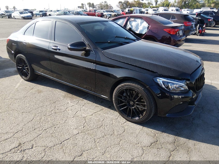 2016 Mercedes-benz C-klasse VIN 55SWF4KB4GU173531 IAAI salvage auction — FRONT END, Salvage Title, sold $4,550 on 2026-07-10 (photo 1)