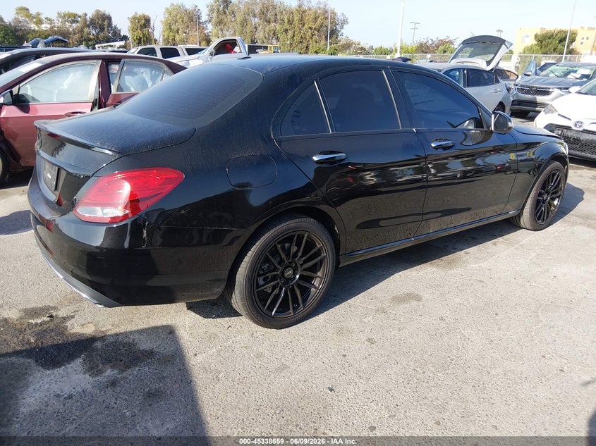 2016 Mercedes-benz C-klasse VIN 55SWF4KB4GU173531 IAAI salvage auction — FRONT END, Salvage Title, sold $4,550 on 2026-07-10 (photo 4)