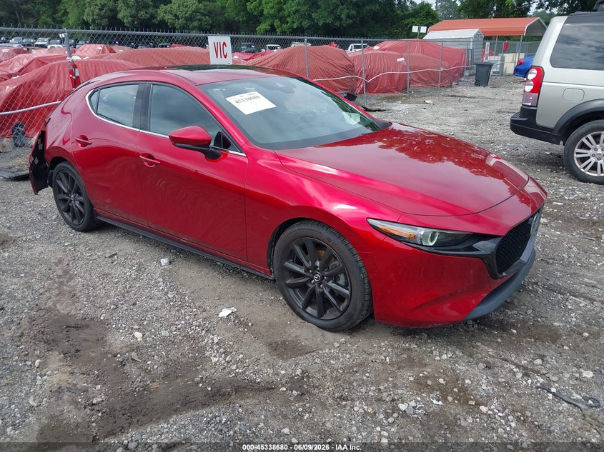 2020 Mazda 3 VIN JM1BPBNM0L1174354 IAAI salvage auction — REAR END, Salvage (Georgia), sold $25 on 2026-07-31 (photo 1)