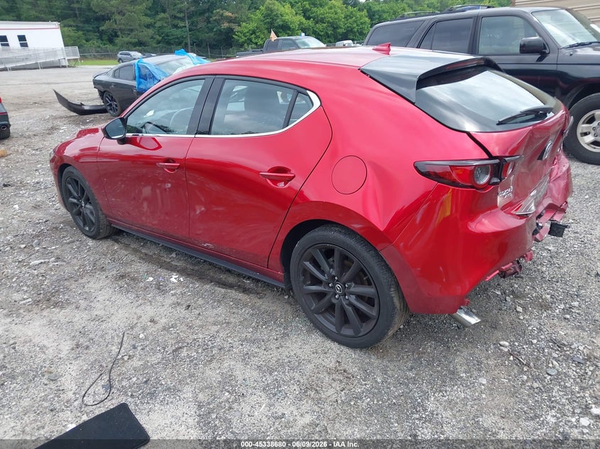 2020 Mazda 3 VIN JM1BPBNM0L1174354 IAAI salvage auction — REAR END, Salvage (Georgia), sold $25 on 2026-07-31 (photo 3)