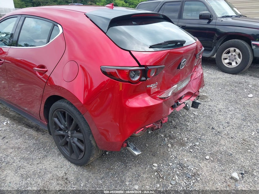 2020 Mazda 3 VIN JM1BPBNM0L1174354 IAAI salvage auction — REAR END, Salvage (Georgia), sold $25 on 2026-07-31 (photo 6)