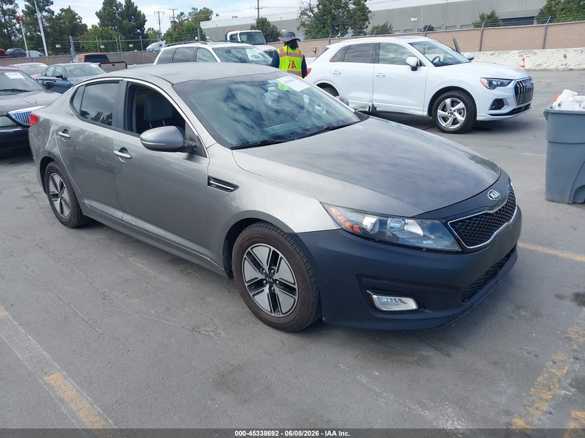 2014 Kia Optima VIN 5XXGM4A75EG265282 IAAI salvage auction — UNKNOWN, Clear - Dealer Only (California), sold $575 on 2026-07-20 (photo 1)