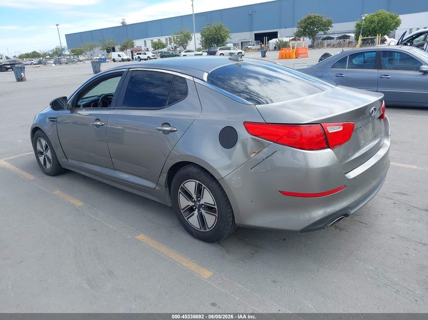 2014 Kia Optima VIN 5XXGM4A75EG265282 IAAI salvage auction — UNKNOWN, Clear - Dealer Only (California), sold $575 on 2026-07-20 (photo 3)