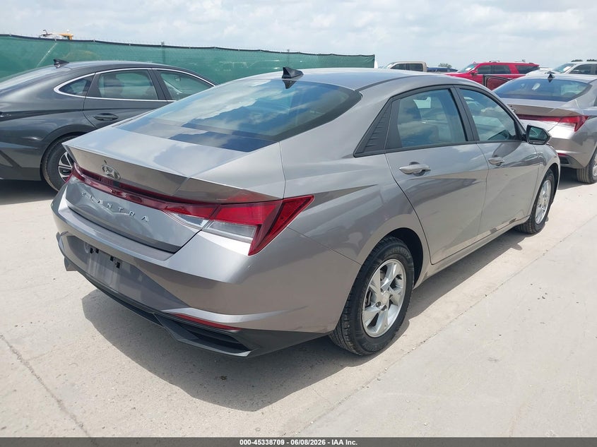 2023 Hyundai Elantra VIN KMHLL4AG4PU550128 IAAI salvage auction — ALL OVER, Sf97 (Texas), sold $11,400 on 2026-07-07 (photo 4)