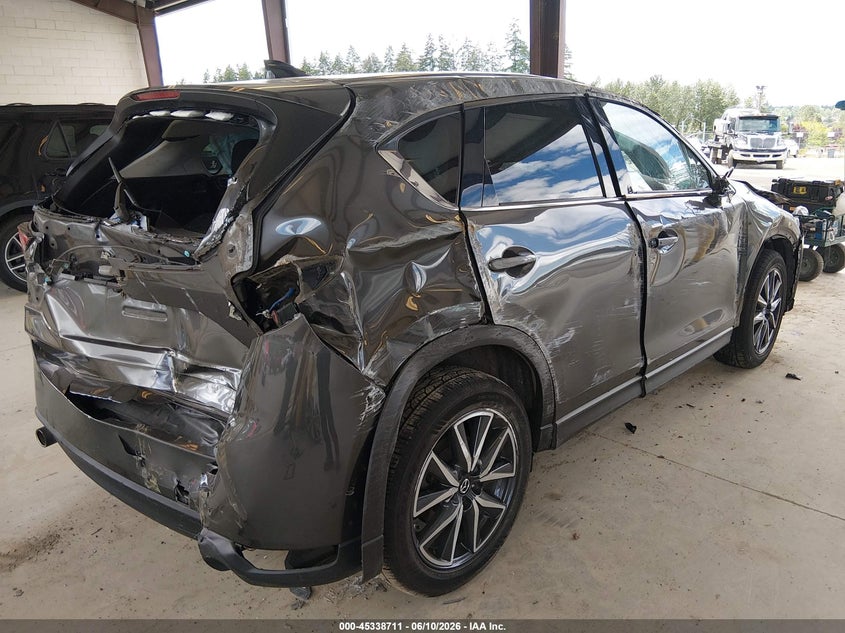2017 Mazda Cx-5 VIN JM3KFBDLXH0149283 IAAI salvage auction — ROLLOVER, Bill Of Sale (Washington), sold $1,250 on 2026-07-15 (photo 4)