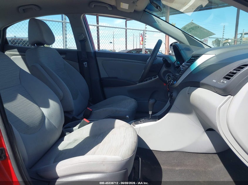 2017 Hyundai Accent VIN KMHCT4AE2HU389343 IAAI salvage auction — NORMAL WEAR, Salvage Title (California), sold $1,000 on 2026-07-14 (photo 5)