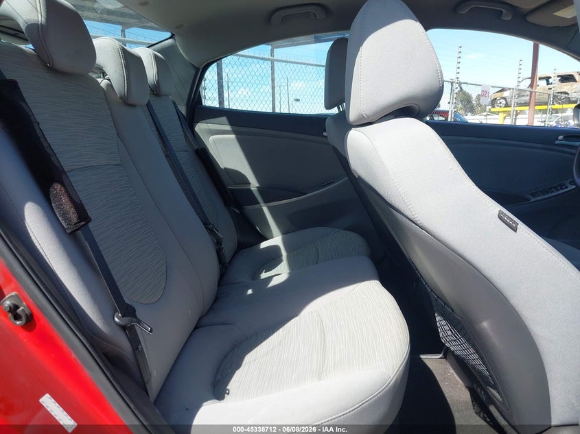 2017 Hyundai Accent VIN KMHCT4AE2HU389343 IAAI salvage auction — NORMAL WEAR, Salvage Title (California), sold $1,000 on 2026-07-14 (photo 8)