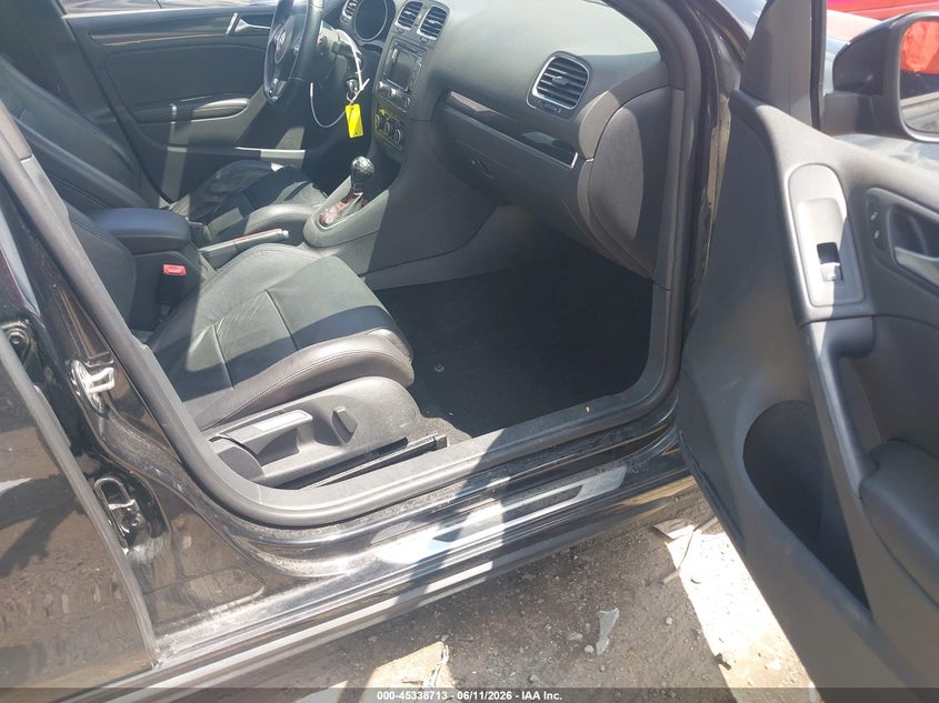 2013 Volkswagen Gti VIN WVWHD7AJ8DW136869 IAAI salvage auction — WATER/FLOOD, Salvage (Massachusetts), sold $1,050 on 2026-08-20 (photo 5)