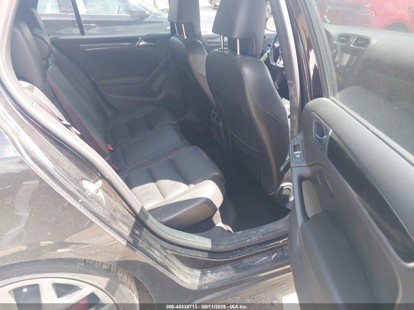 2013 Volkswagen Gti VIN WVWHD7AJ8DW136869 IAAI salvage auction — WATER/FLOOD, Salvage (Massachusetts), sold $1,050 on 2026-08-20 (photo 8)