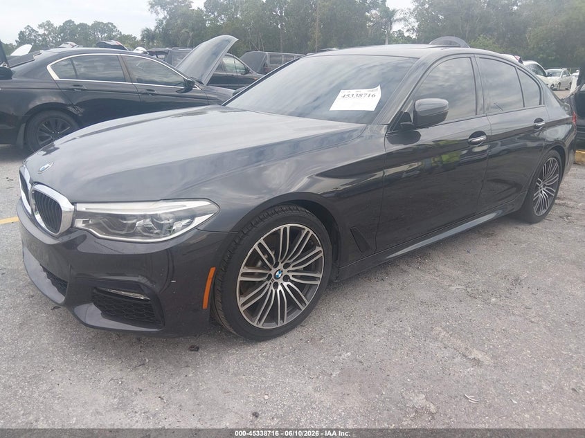 2017 BMW 5er VIN WBAJE5C37HG915727 IAAI salvage auction — UNDERCARRIAGE, Rebuildable (Florida), sold $9,750 on 2026-07-27 (photo 2)