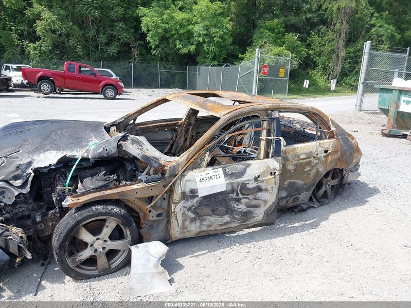 2010 Mercedes-benz E-class VIN WDDHF5GB7AA093610 IAAI salvage auction — TOTAL BURN, Non-Repairable (Virginia), sold $300 on 2026-07-14 (photo 6)