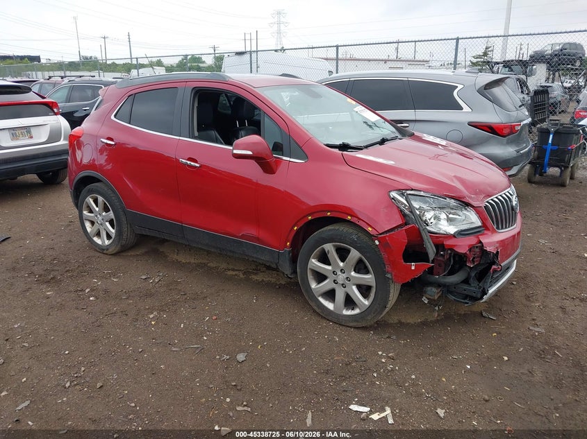 2015 Buick Encore VIN KL4CJCSB5FB123231 IAAI salvage auction — RIGHT FRONT, Salvage (Ohio), sold $675 on 2026-07-23 (photo 1)