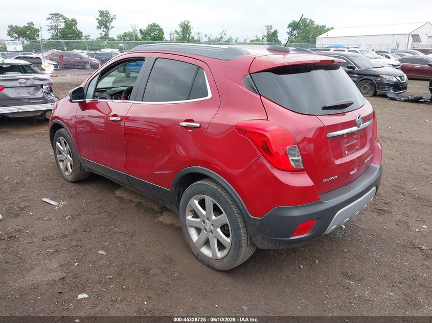 2015 Buick Encore VIN KL4CJCSB5FB123231 IAAI salvage auction — RIGHT FRONT, Salvage (Ohio), sold $675 on 2026-07-23 (photo 3)