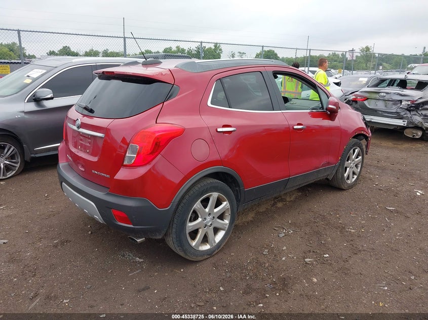 2015 Buick Encore VIN KL4CJCSB5FB123231 IAAI salvage auction — RIGHT FRONT, Salvage (Ohio), sold $675 on 2026-07-23 (photo 4)