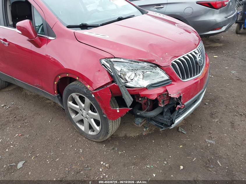 2015 Buick Encore VIN KL4CJCSB5FB123231 IAAI salvage auction — RIGHT FRONT, Salvage (Ohio), sold $675 on 2026-07-23 (photo 6)