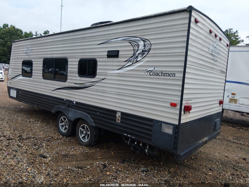 2017 Coachmen Clipper VIN 5ZT2CWKB3HJ113835 IAAI salvage auction — HAIL, Salvage (Mississippi), sold $1,850 on 2026-09-24 (photo 3)