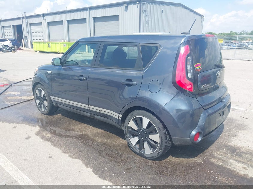 2015 Kia Soul VIN KNDJX3A54F7224433 IAAI salvage auction — HAIL, Clear (Indiana), sold $1,250 on 2026-07-24 (photo 3)