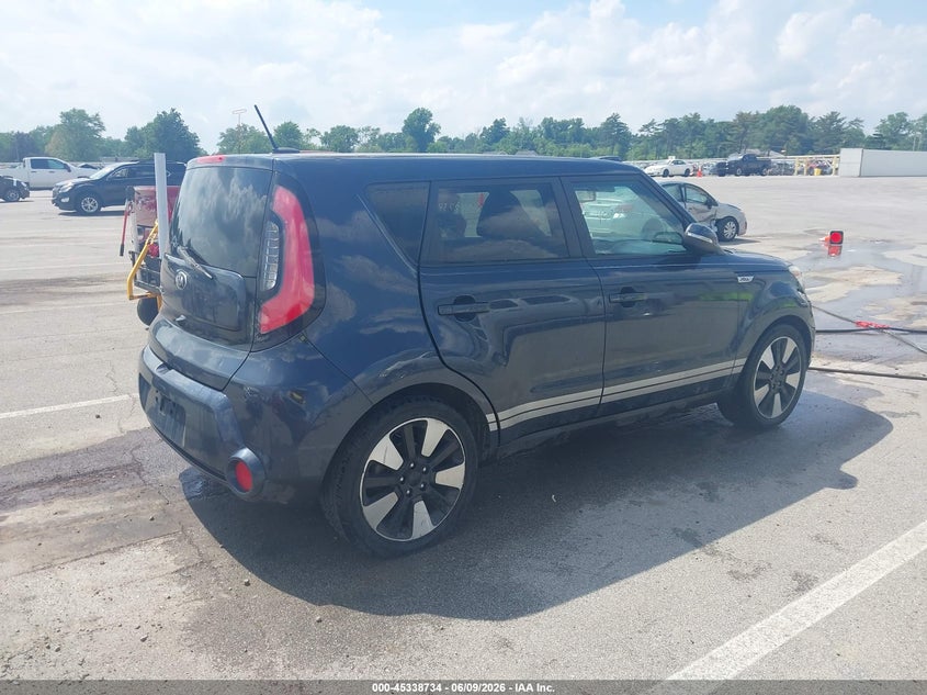 2015 Kia Soul VIN KNDJX3A54F7224433 IAAI salvage auction — HAIL, Clear (Indiana), sold $1,250 on 2026-07-24 (photo 4)