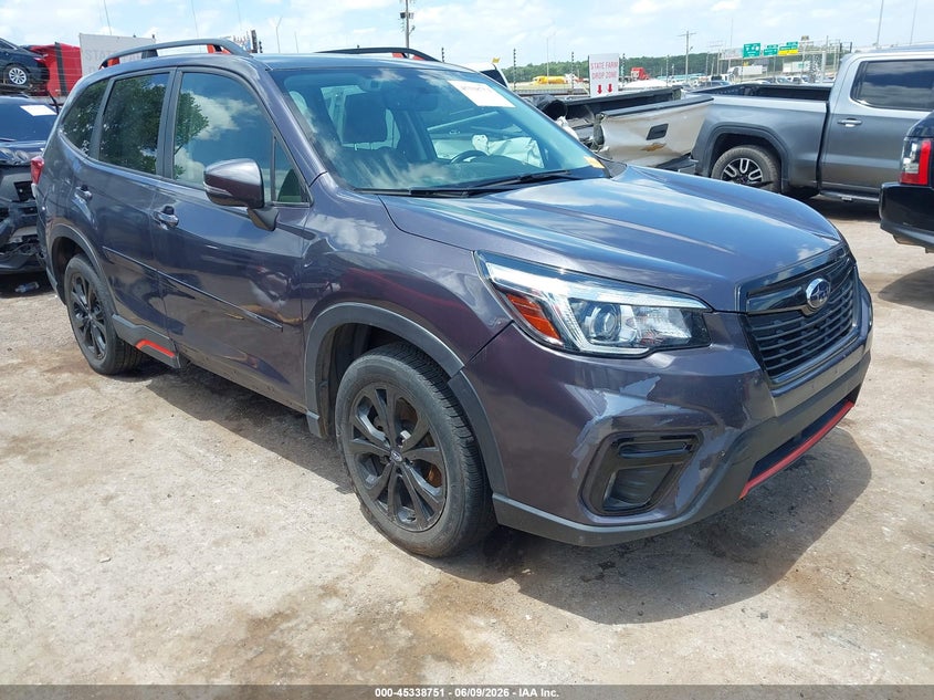 2020 Subaru Forester VIN JF2SKALC1LH464808 — IAAI salvage auction photo