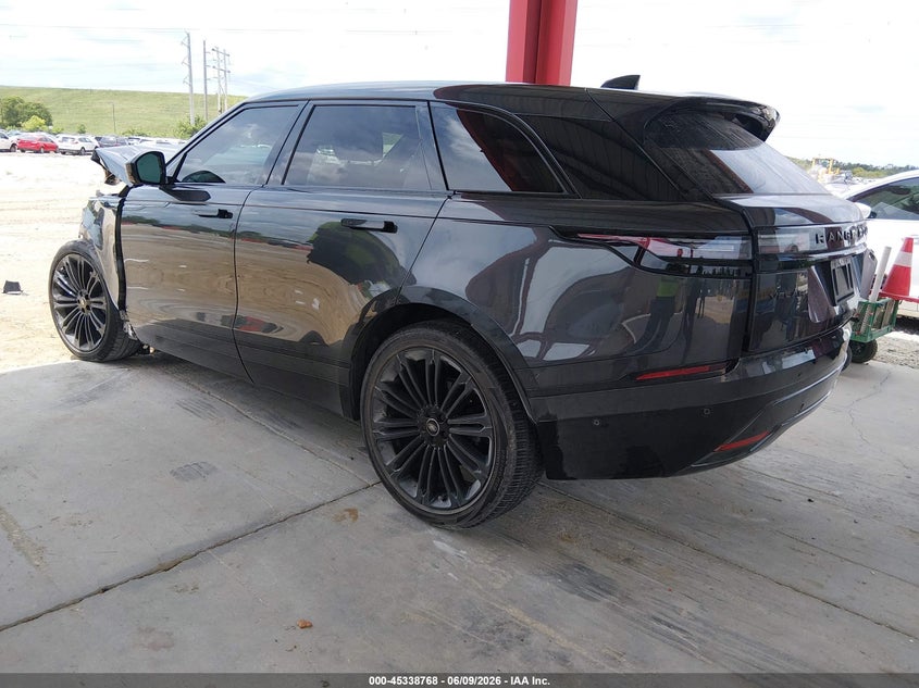 2026 Land rover Range rover velar VIN SALYL2EX1TA814774 IAAI salvage auction — FRONT END, Certificate Of Destruction (Florida), sold $14,600 on 2026-07-28 (photo 3)