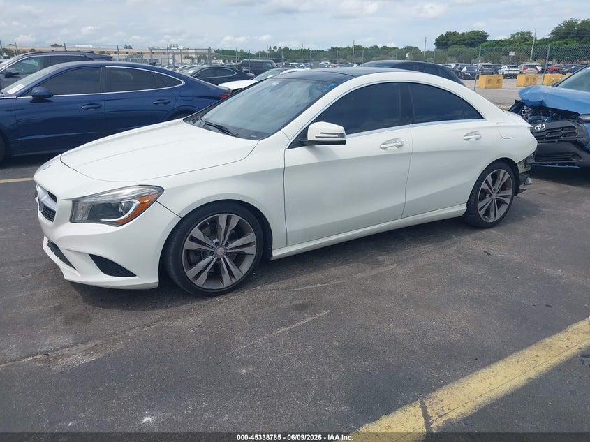 2015 Mercedes-benz Cla-klasse VIN WDDSJ4EBXFN165174 IAAI salvage auction — REAR END, Rebuildable (Florida), sold $2,550 on 2026-07-16 (photo 2)