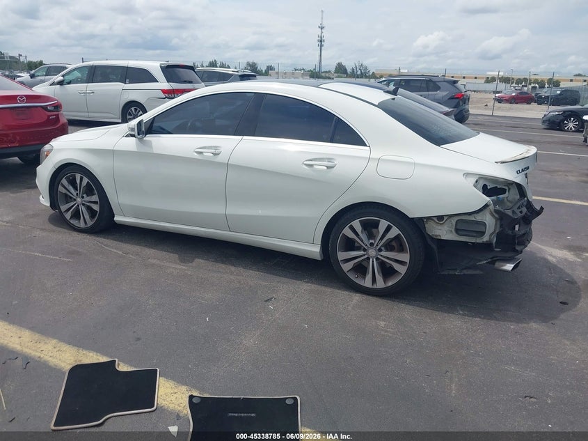 2015 Mercedes-benz Cla-klasse VIN WDDSJ4EBXFN165174 IAAI salvage auction — REAR END, Rebuildable (Florida), sold $2,550 on 2026-07-16 (photo 3)