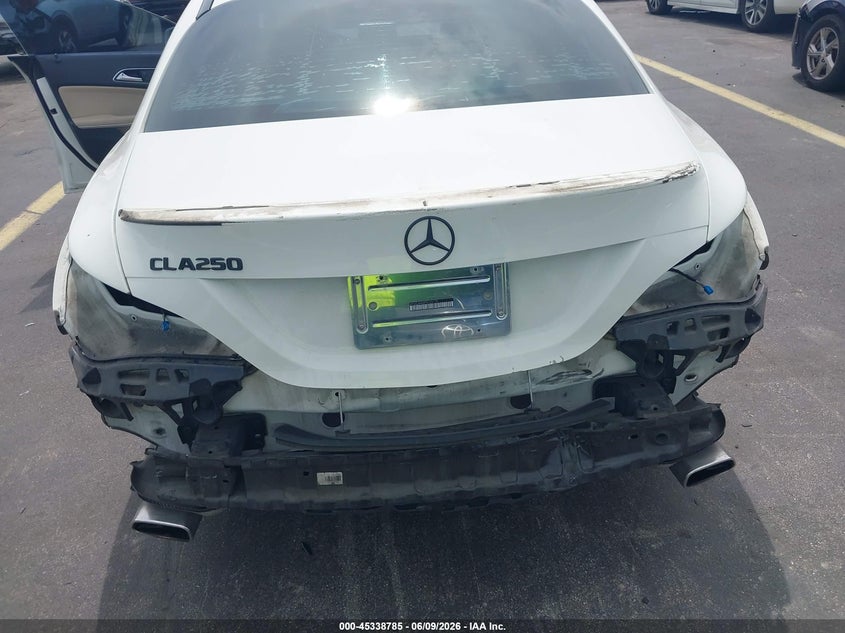 2015 Mercedes-benz Cla-klasse VIN WDDSJ4EBXFN165174 IAAI salvage auction — REAR END, Rebuildable (Florida), sold $2,550 on 2026-07-16 (photo 6)