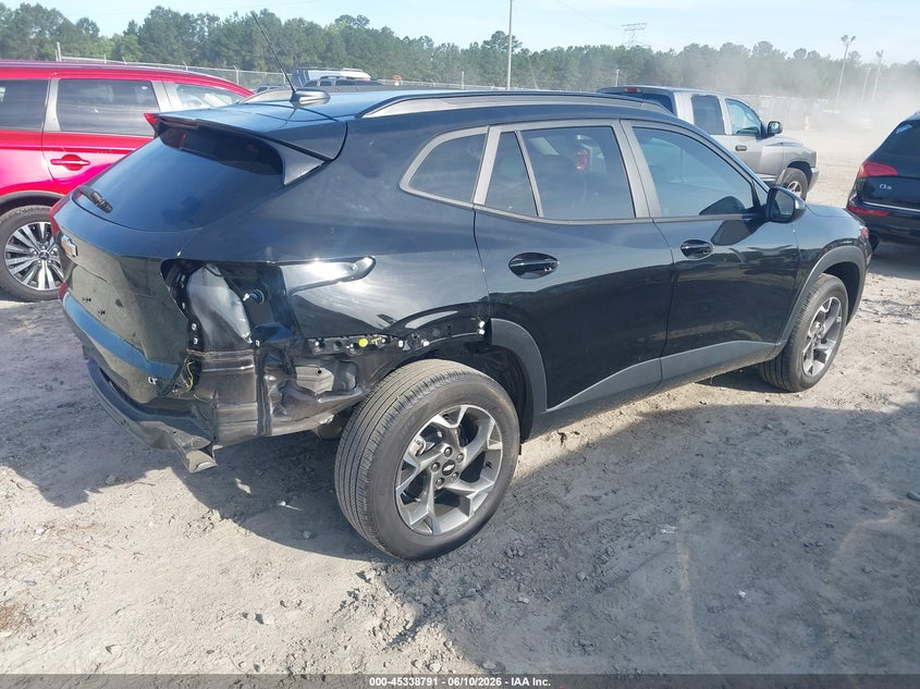 2025 Chevrolet Trax VIN KL77LHEP2SC031730 IAAI salvage auction — REAR END, Salvage (Georgia), sold $6,700 on 2026-07-19 (photo 4)