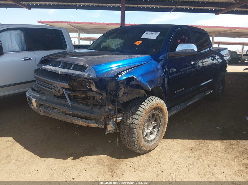 2015 Toyota Tundra VIN 5TFDW5F19FX438335 IAAI salvage auction — FRONT END, Salvage Title, sold $6,300 on 2026-07-21 (photo 2)