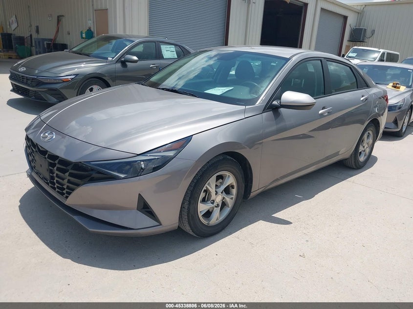 2023 Hyundai Elantra VIN KMHLL4AG1PU550958 IAAI salvage auction — RIGHT SIDE, Sf97 (Texas), sold $13,050 on 2026-07-07 (photo 2)