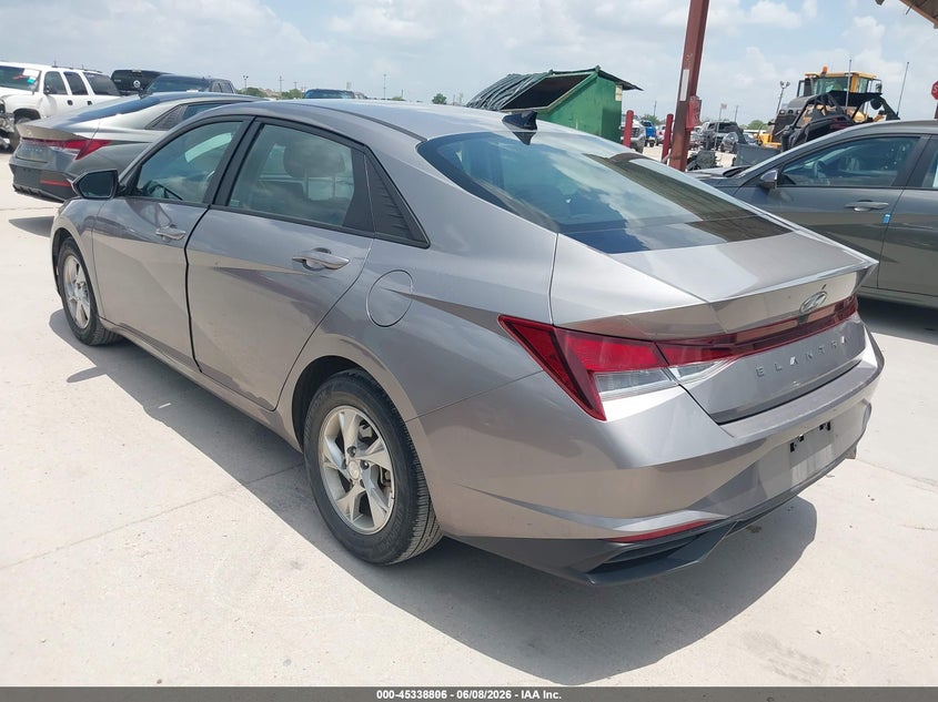 2023 Hyundai Elantra VIN KMHLL4AG1PU550958 IAAI salvage auction — RIGHT SIDE, Sf97 (Texas), sold $13,050 on 2026-07-07 (photo 3)