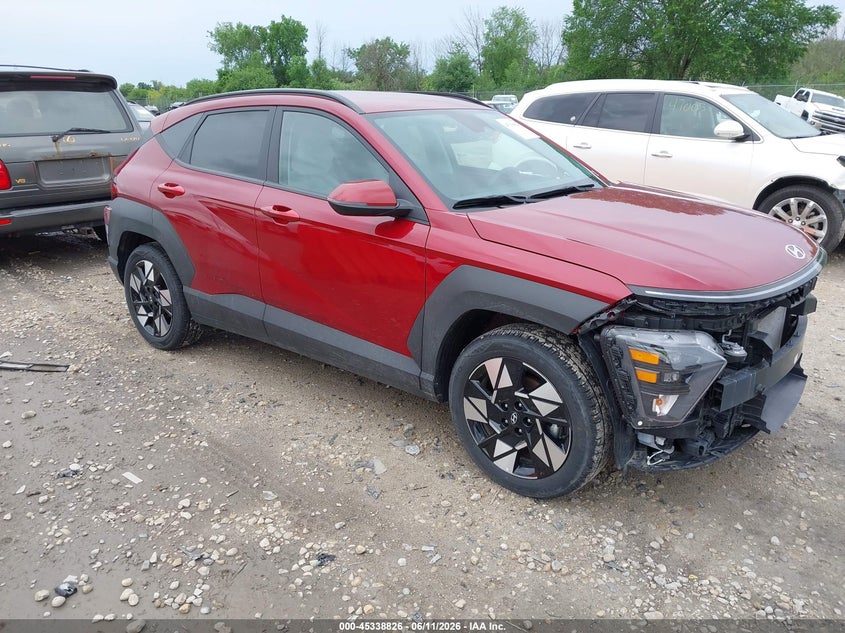 2025 Hyundai Kona VIN KM8HB3AB5SU272176 IAAI salvage auction — FRONT END, Salvage Title, sold $4,650 on 2026-07-23 (photo 1)