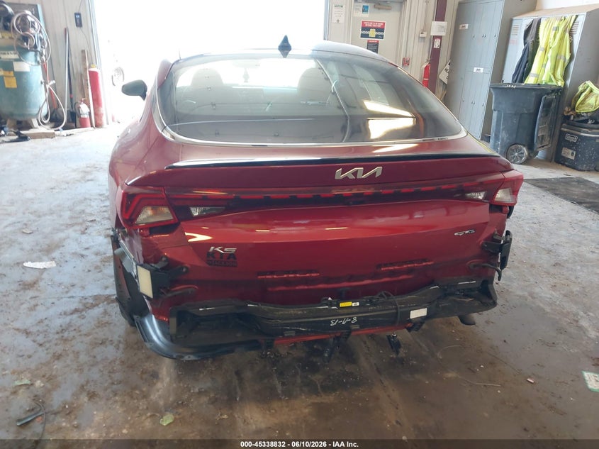 2022 Kia K5 VIN 5XXG64J23NG108011 IAAI salvage auction — REAR END, Clear (Michigan), sold $6,700 on 2026-07-21 (photo 6)
