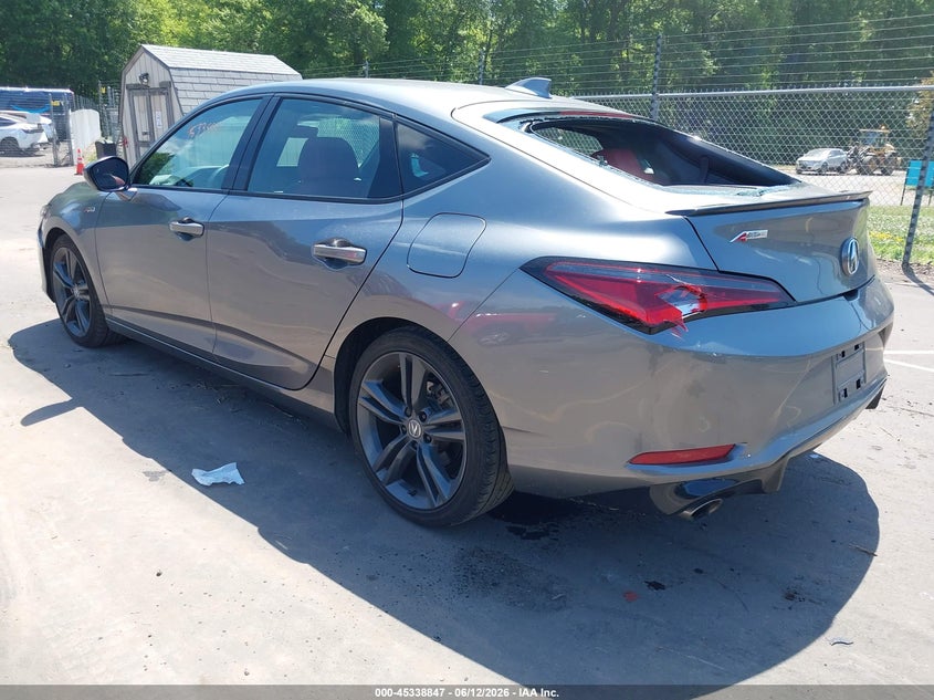 2024 Acura Integra VIN 19UDE4H38RA019011 IAAI salvage auction — FRONT END, Salvage (Connecticut), sold $12,150 on 2026-09-03 (photo 3)